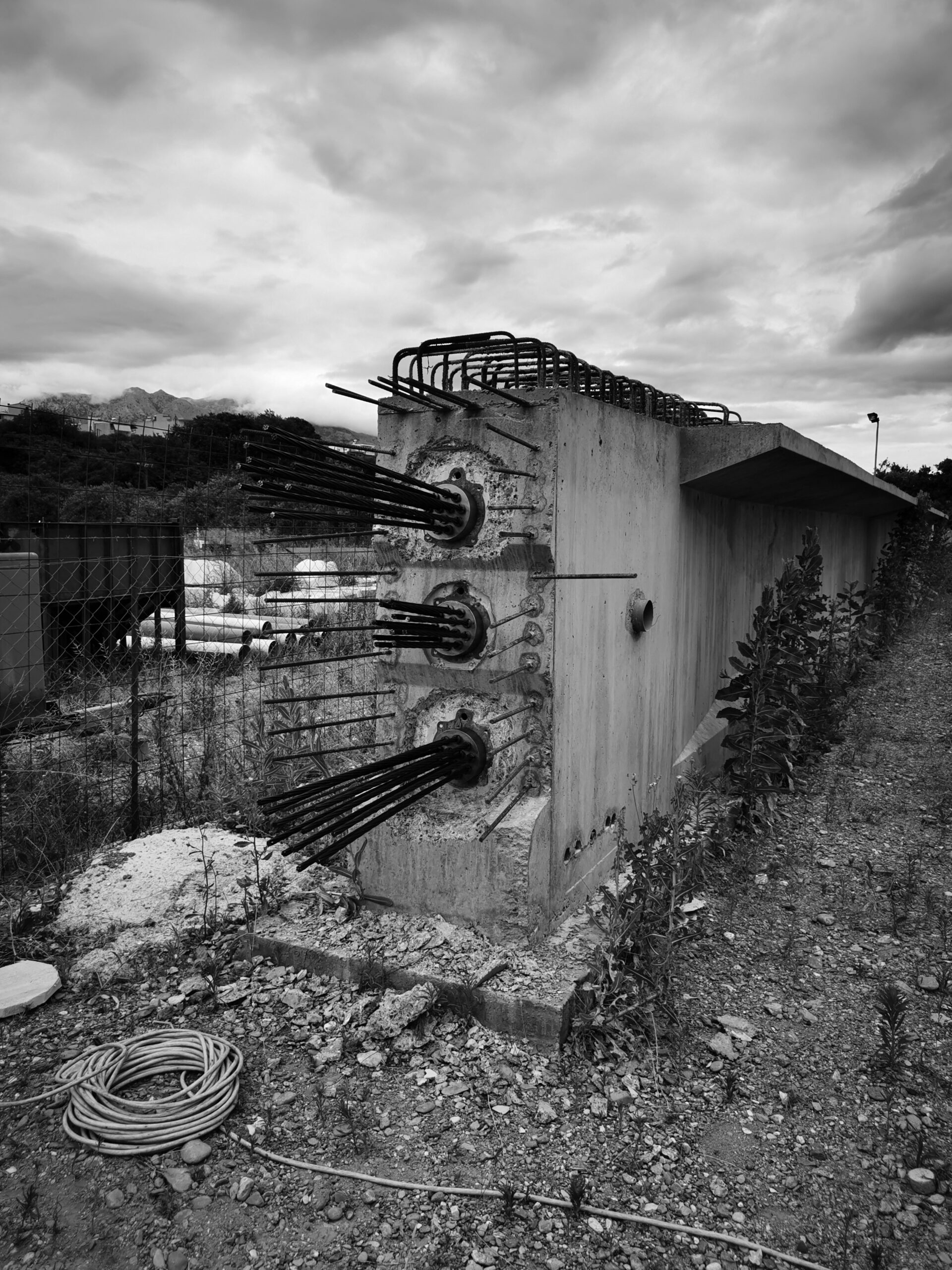 Εργασίες προέντασης στη γέφυρα Ευρώτα στη Σπάρτη